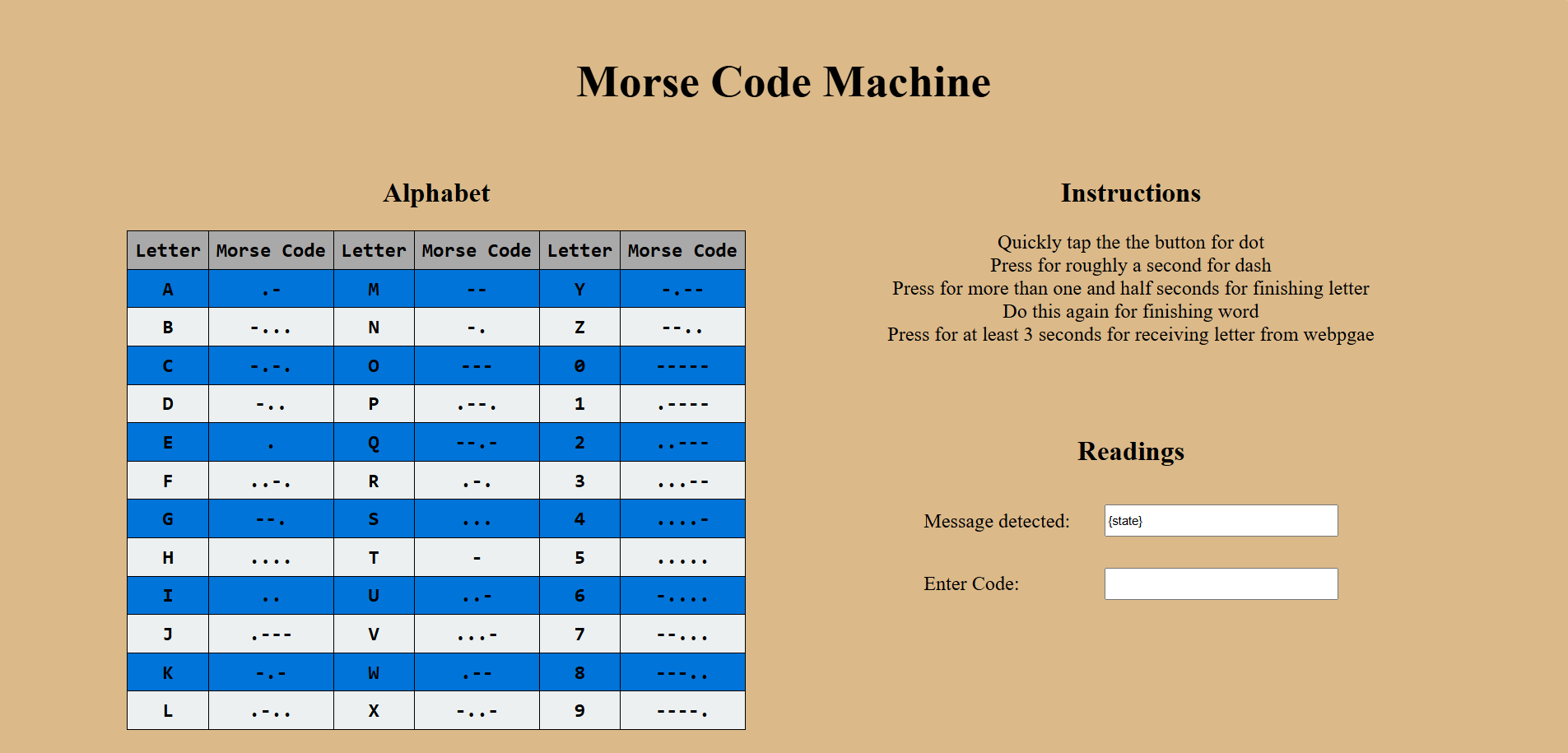 Morse Code Learning Tool